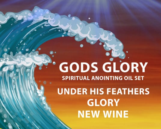 God's Glory Anointing Oil Combo 1 oz Bottles