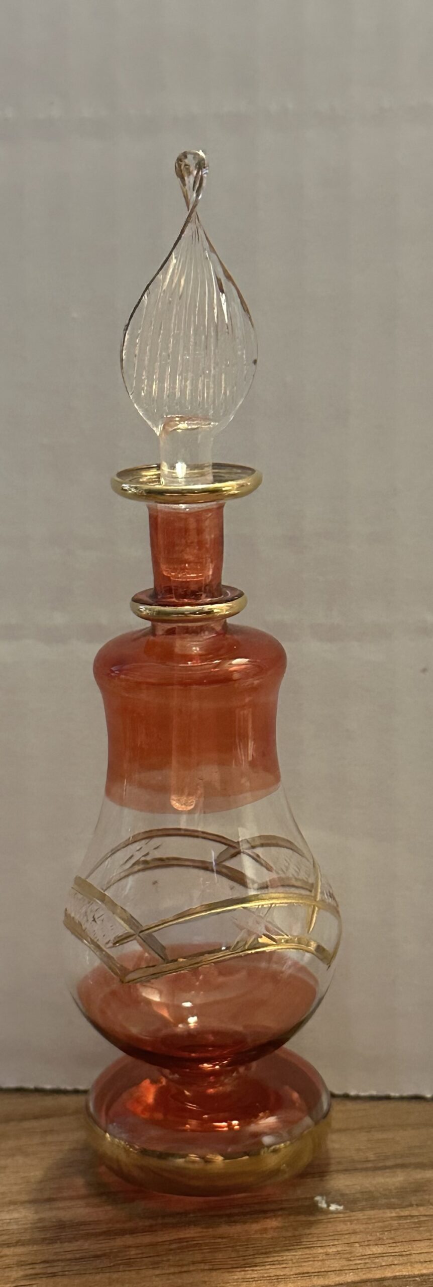 Prophetic Handblown Glass Prayer Bottle with 1 oz Anointing Oil - Image 5