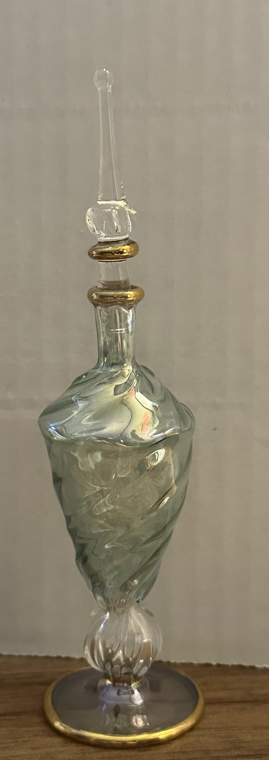 Prophetic Handblown Glass Prayer Bottle with 1 oz Anointing Oil - Image 6