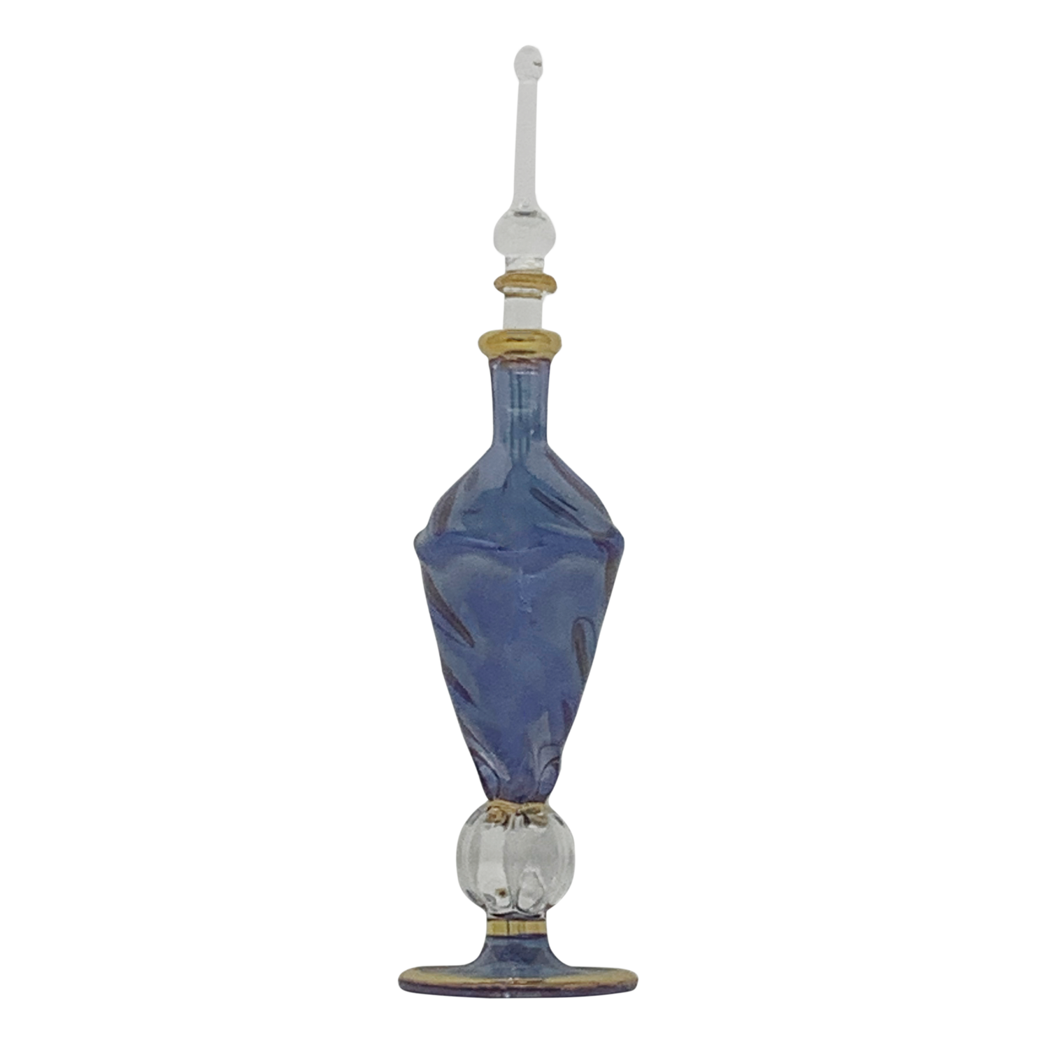 Prophetic Handblown Glass Prayer Bottle with 1 oz Anointing Oil - Image 2