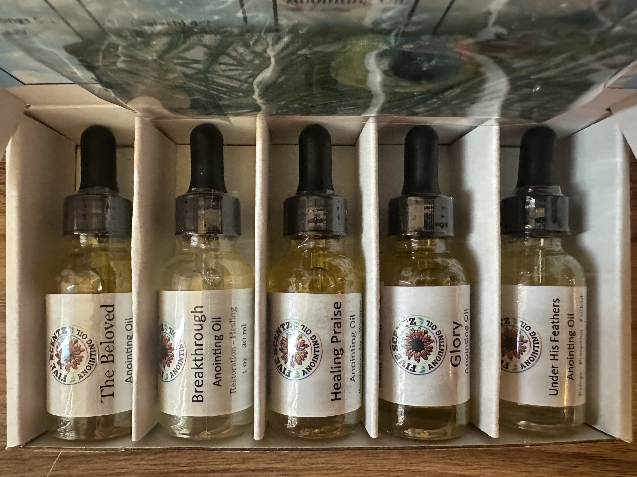 Healing in His Wings Anointing Oil 1 oz set - Image 2