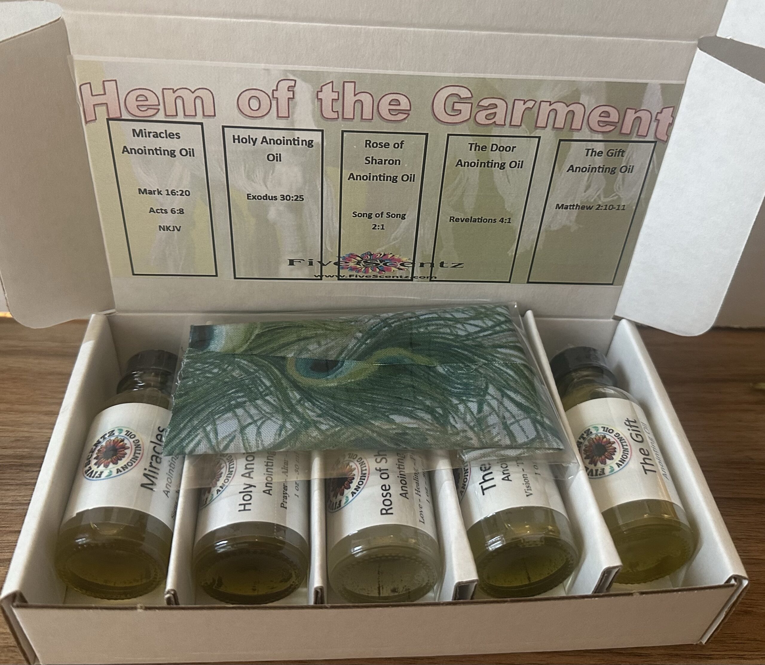 Hem of the Garment Anointing Oil 1 oz set - Image 2