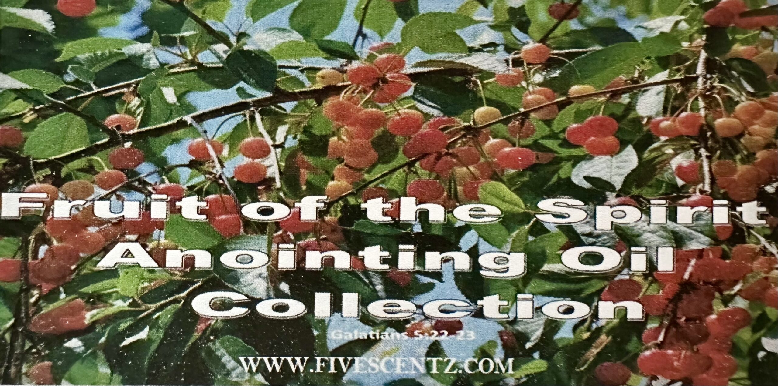 🍇 Fruit of the Spirit Anointing Oil Set – By Five Scentz