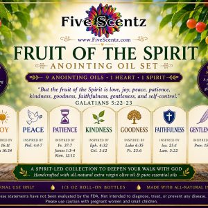 🍇 Fruit of the Spirit Anointing Oil Set – By Five Scentz