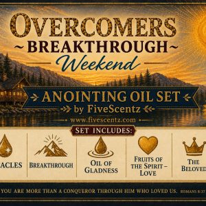 Overcomers Anointing Oil Set – by FiveScentz